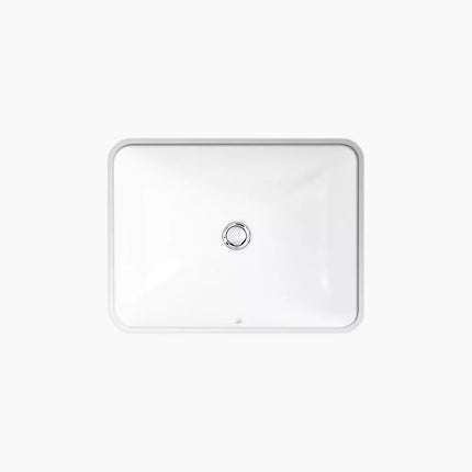 Kohler Caxton 20-1/2" Rectangular Undermount Bathroom Sink 20000-0 - Plumbing Market