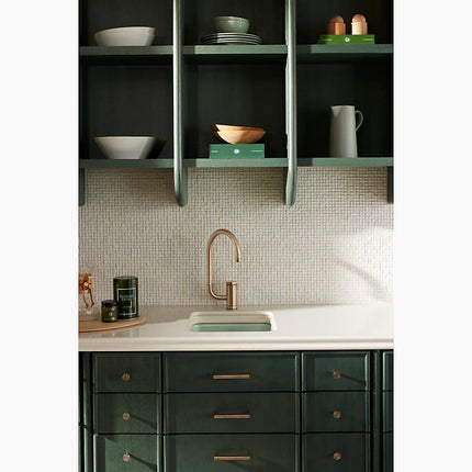 Kohler Components Single-handle bar sink faucet with two-function extended-reach spout K-28277-SN - Plumbing Market