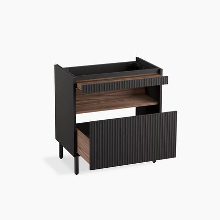 Kohler Spacity 28-3/4" wall-hung bathroom vanity cabinet K-32162-DKS - Plumbing Market