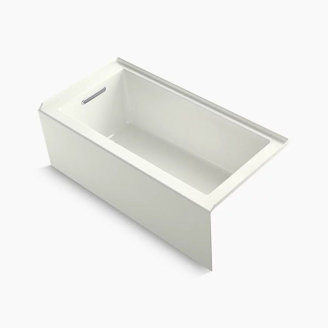 Kohler Underscore 60" x 30" alcove bath, left drain K-1956-LA-NY - Plumbing Market