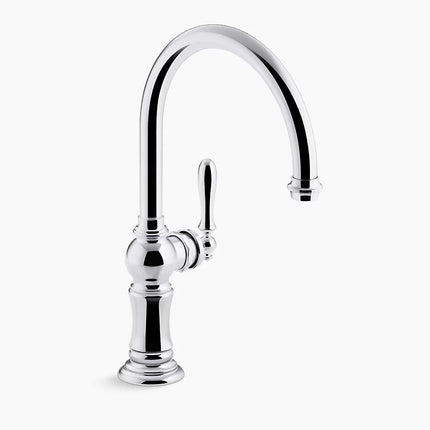 Kohler Artifacts Single-handle kitchen sink faucet K-99263-CP - Plumbing Market