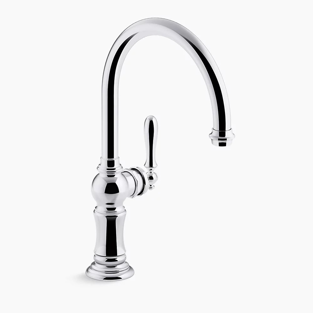 Kohler Artifacts Single-handle kitchen sink faucet K-99263-CP - Plumbing Market