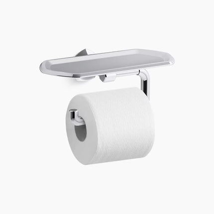 Kohler Occasion Toilet paper holder with tray K-27128-CP - Plumbing Market