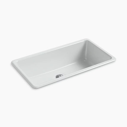 Kohler Iron/Tones 33" top-/undermount single-bowl kitchen sink K-5707-95 - Plumbing Market