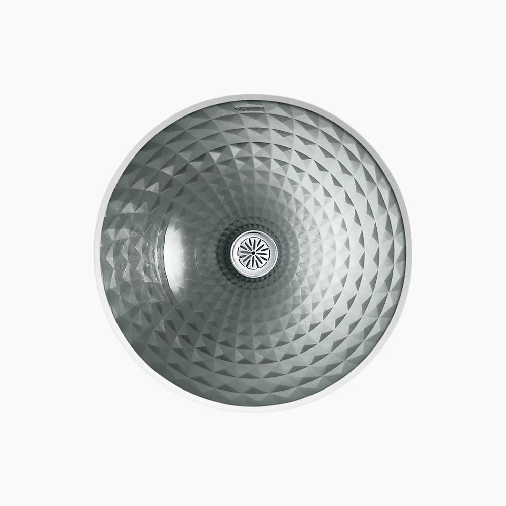 Kohler Kallos Glass Lav (Translucent Dusk) 2361-TG1 - Plumbing Market