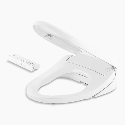 Kohler PureWash E820 Elongated bidet toilet seat with remote control K-8298-CR-0 - Plumbing Market