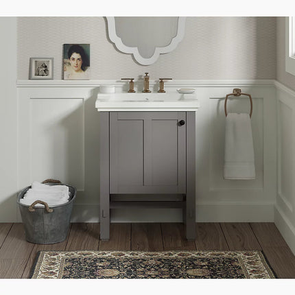 Kohler Tresham 24" bathroom vanity cabinet K-2604-1WT - Plumbing Market