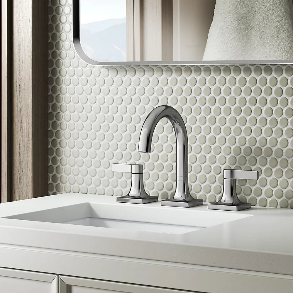 Kohler Venza Widespread bathroom sink faucet, 1.2 gpm K-28125-4-CP - Plumbing Market