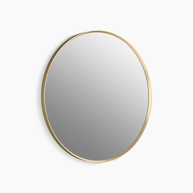 Kohler Essential 32" round framed mirror K-31368-BGL - Plumbing Market