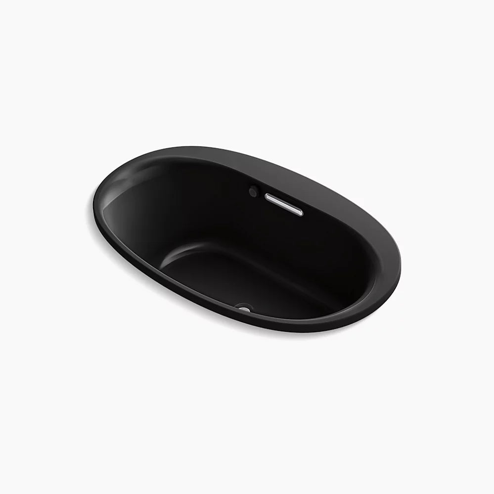 Kohler Underscore 59-3/4" x 35-3/4" drop-in bath with Bask heated surface K-5713-W1-7 - Plumbing Market