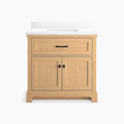 Kohler Charlemont 36" bathroom vanity cabinet with sink and quartz top K-29261-BD1-WEK - Plumbing Market