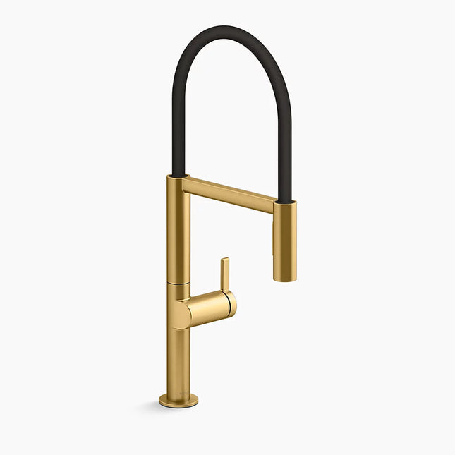 Kohler Components Semi-professional kitchen sink faucet with two-function sprayhead K-28267-2MB - Plumbing Market