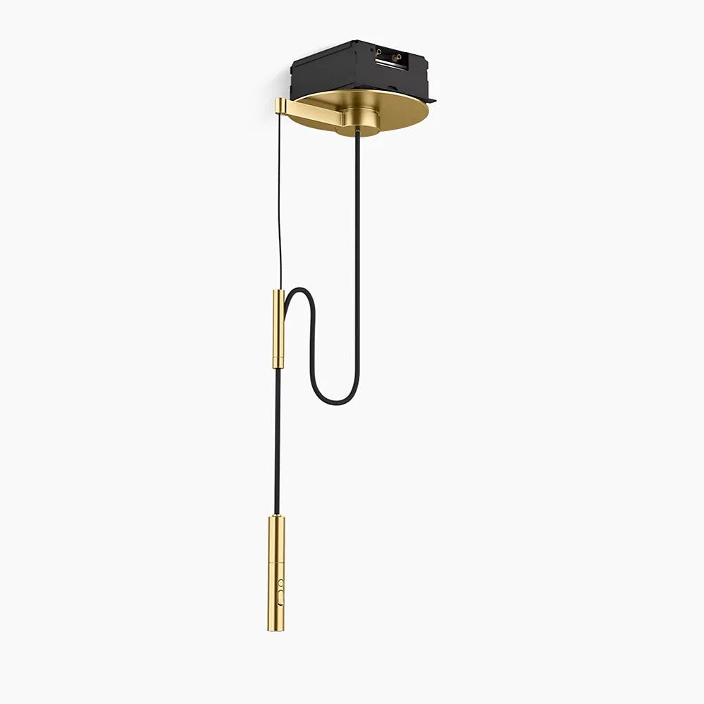 Kohler Purist Suspend Ceiling-mount kitchen faucet kit K-25780-2MB - Plumbing Market
