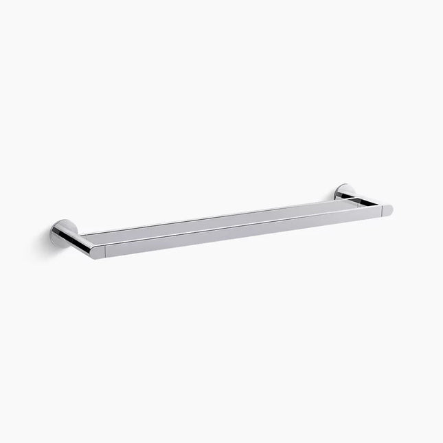 Kohler Composed 24" double towel bar K-73144-CP - Plumbing Market