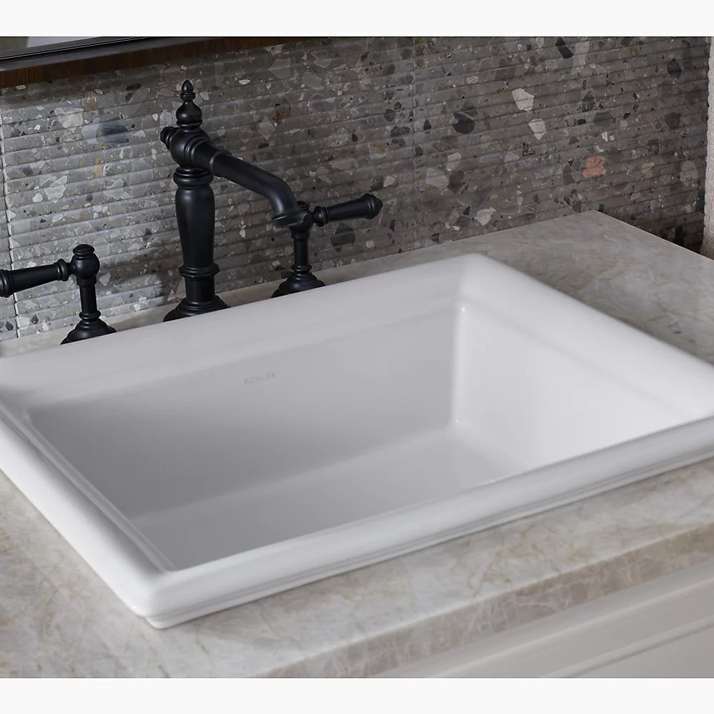 Kohler Artifacts Rectangle Self-Rimming Lav 21781-0 - Plumbing Market