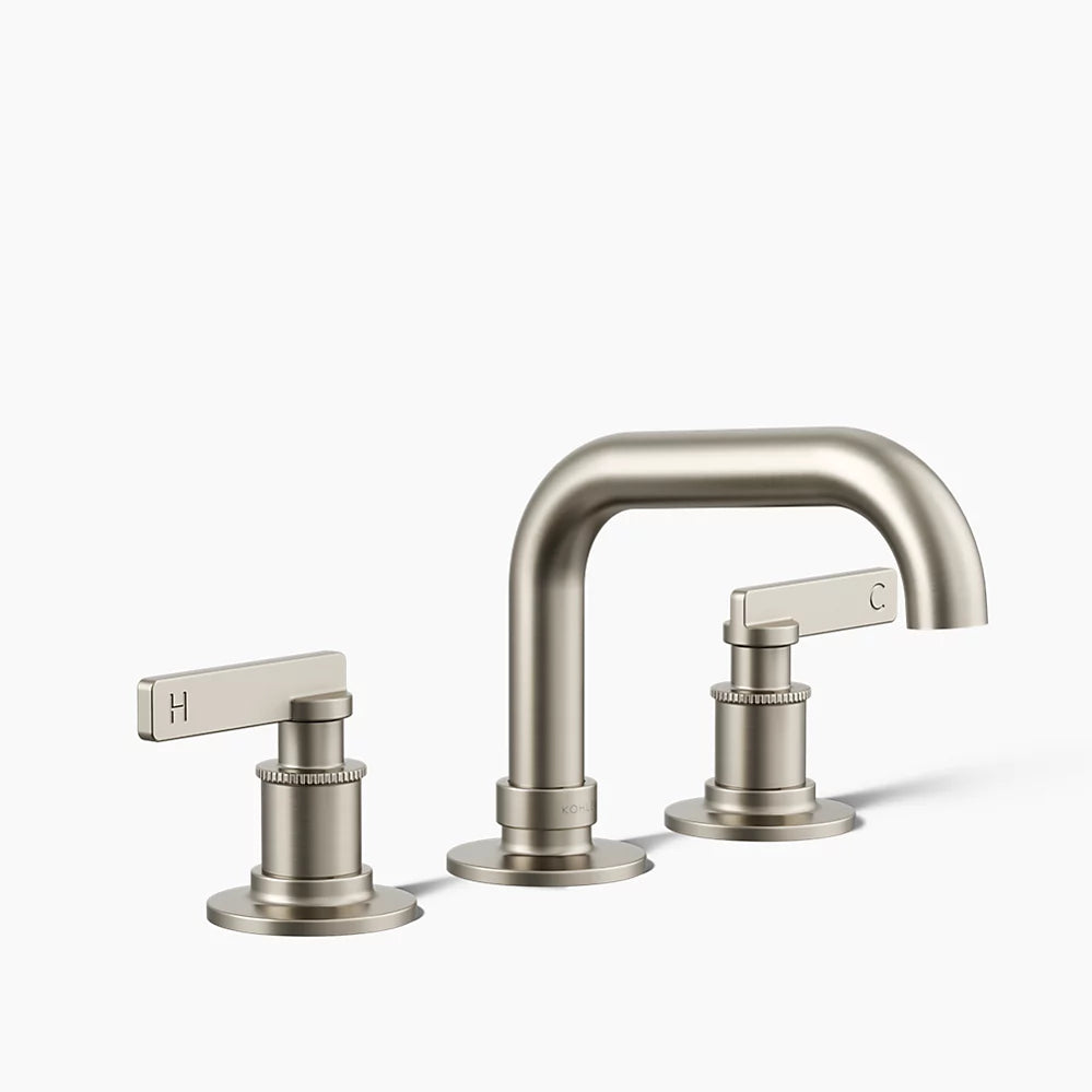 Kohler Castia by Studio McGee Widespread bathroom sink faucet, 0.5 gpm K-35908-4N-BN - Plumbing Market