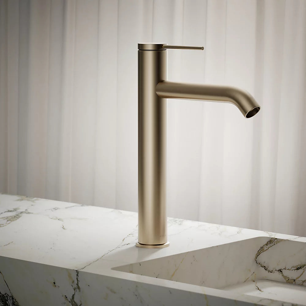 Kohler Components Tall single-handle bathroom sink faucet, 1.2 gpm K-77959-4A-BV - Plumbing Market