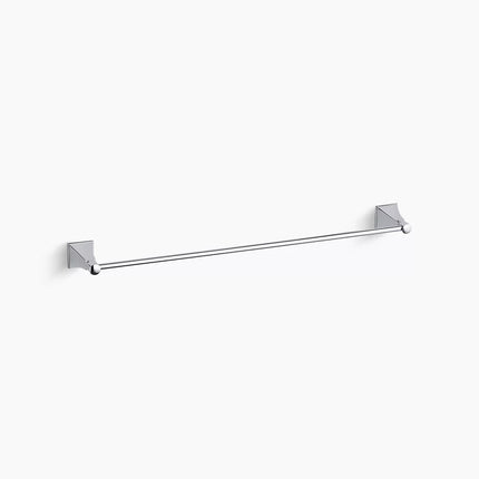 Kohler Memoirs Stately 24" towel bar K-486-CP - Plumbing Market