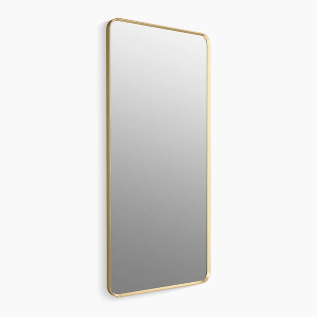 Kohler Essential 28" x 60" rectangular framed mirror K-31366-BGL - Plumbing Market