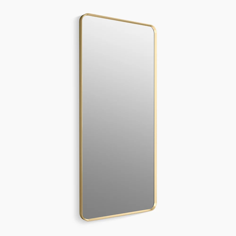Kohler Essential 28" x 60" rectangular framed mirror K-31366-BGL - Plumbing Market
