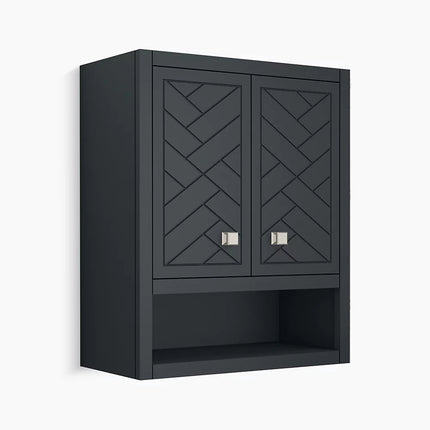 Kohler Beauxline 24" x 28" wall cabinet K-33533-ASB-1WX - Plumbing Market