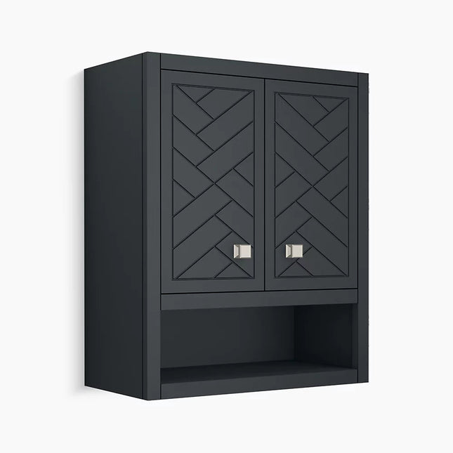 Kohler Beauxline 24" x 28" wall cabinet K-33533-ASB-1WX - Plumbing Market