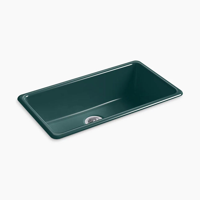 Kohler Iron/Tones 33" top-/undermount single-bowl kitchen sink K-5707-17 - Plumbing Market