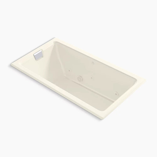 Kohler Tea-for-Two 66" x 36" drop-in/undermount whirlpool bath K-856-JH-96 - Plumbing Market