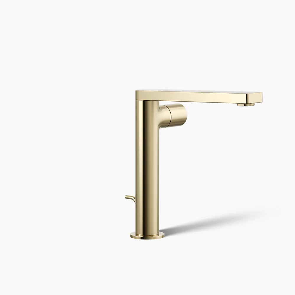 Kohler Composed Tall single-handle bathroom sink faucet with Cylindrical handle, 1.2 gpm K-73159-7-AF - Plumbing Market