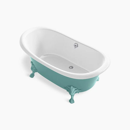 Kohler Artifacts 66-1/8" x 32-1/2" freestanding bath K-21000-PSG-0 - Plumbing Market