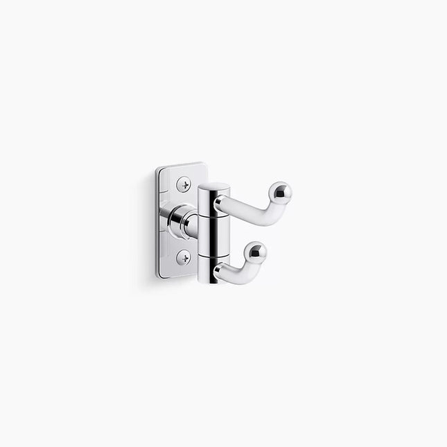 Kohler Castia by Studio McGee Double robe hook K-35927-CP - Plumbing Market