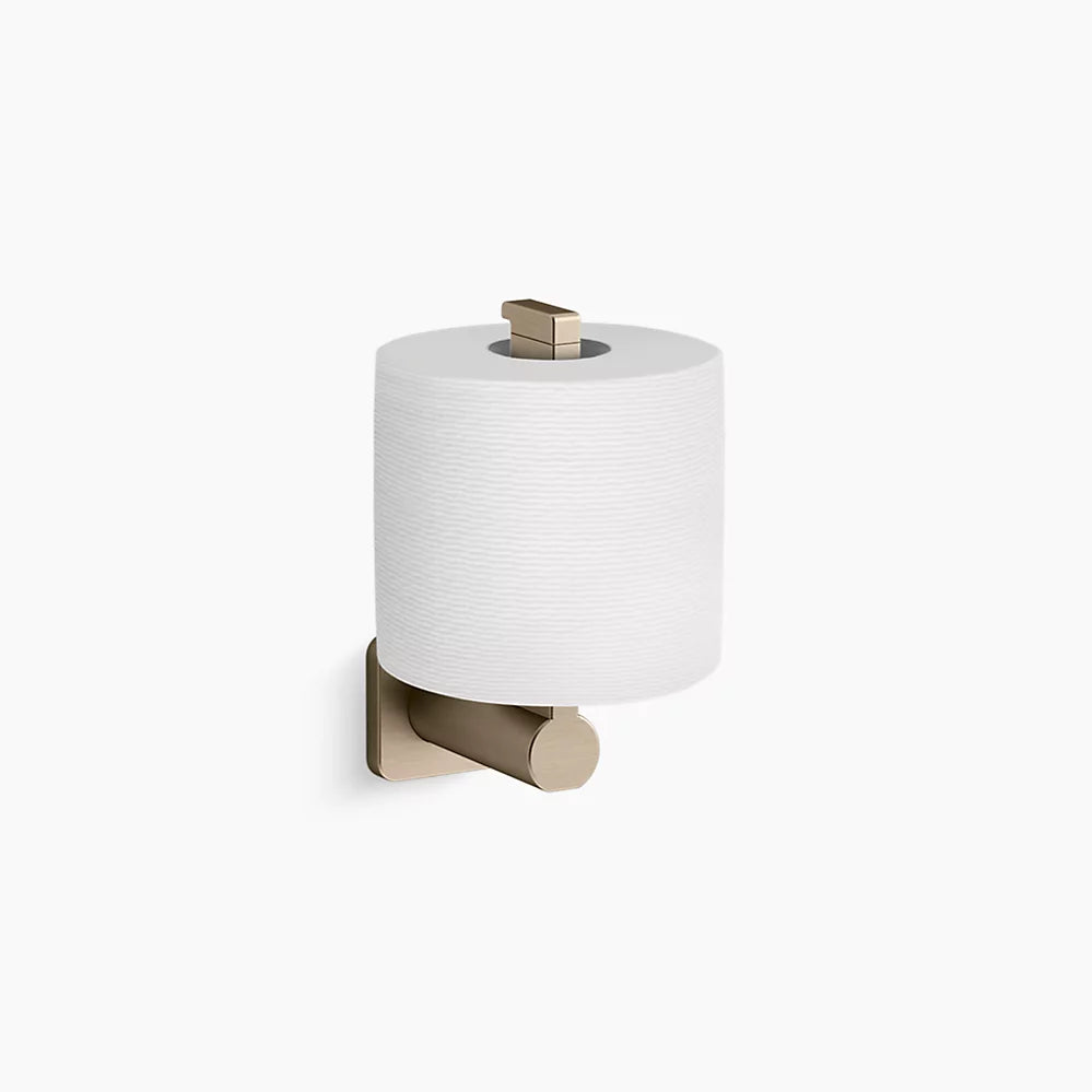 Kohler Parallel Vertical toilet paper holder K-23527-BV - Plumbing Market