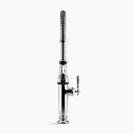 Kohler Tournant Semi-professional kitchen sink faucet with three-function sprayhead K-77515-BL - Plumbing Market