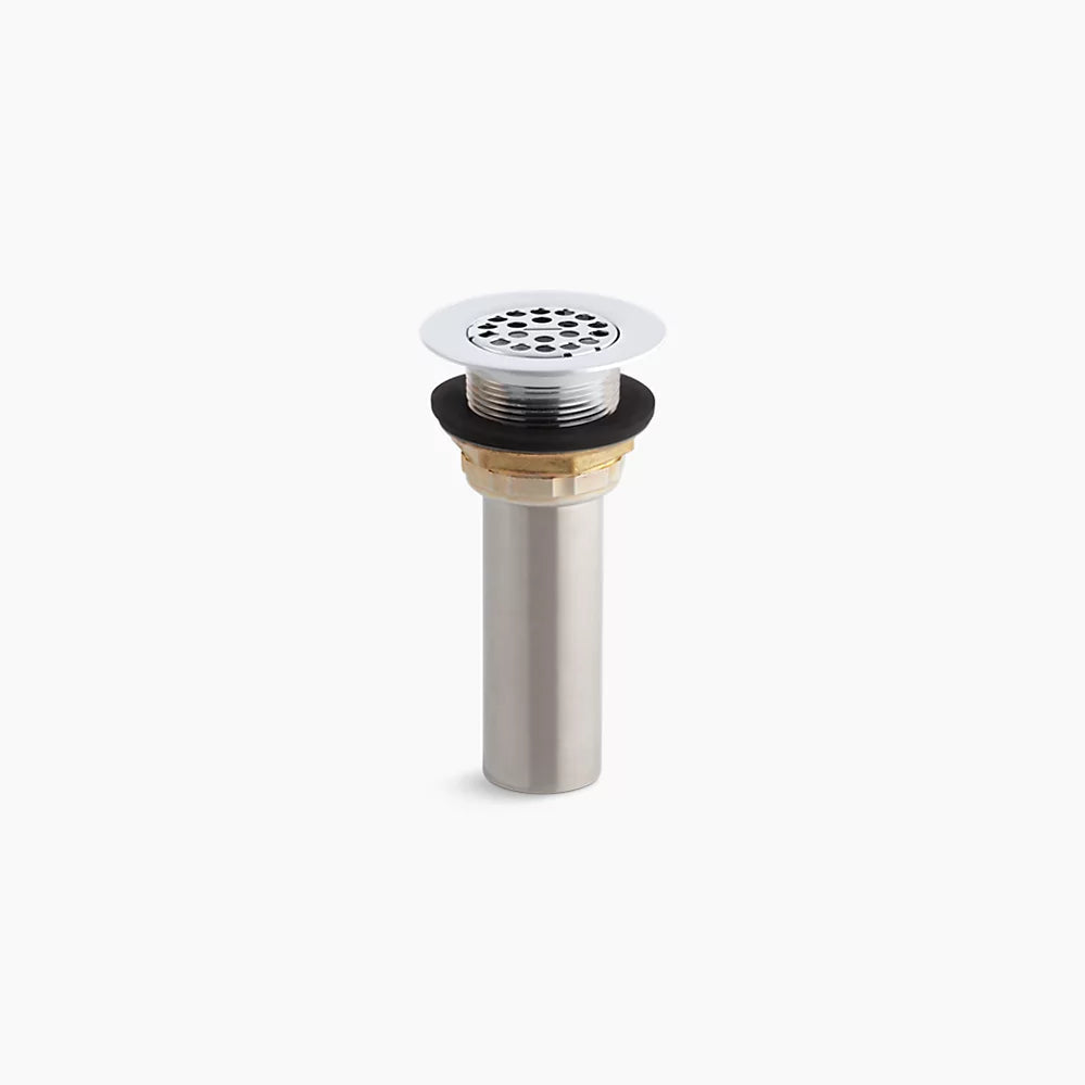 Kohler Brass sink strainer for 2" outlets K-8820-CP - Plumbing Market