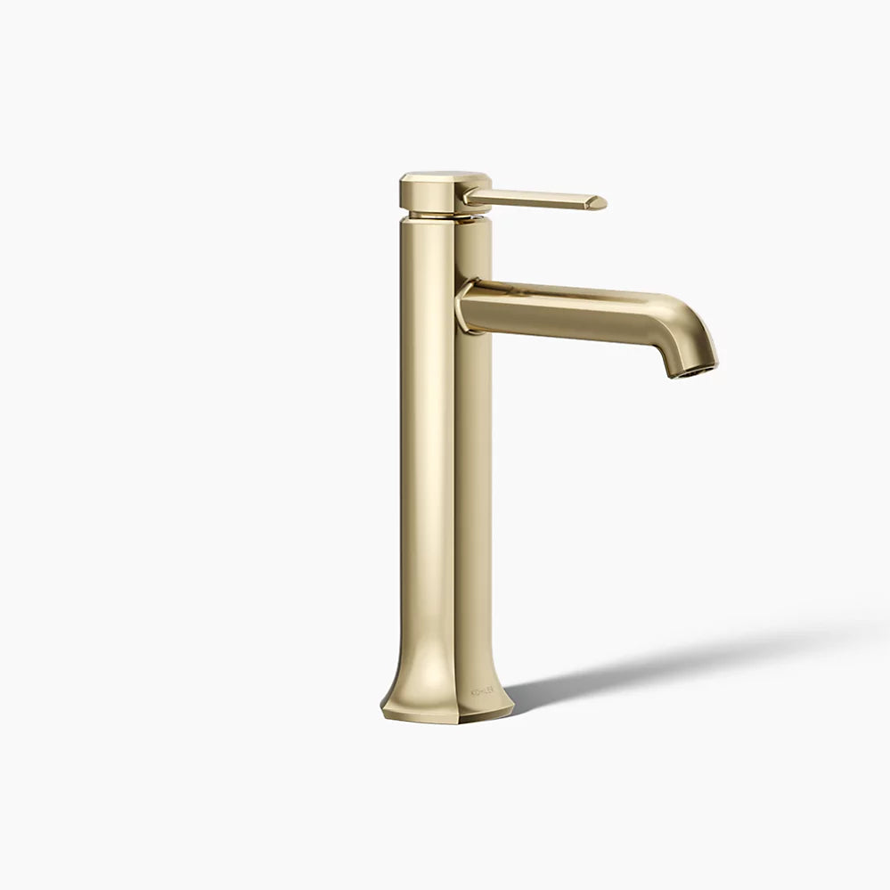 Kohler Occasion Tall single-handle bathroom sink faucet, 0.5 gpm K-27003-4N-AF - Plumbing Market
