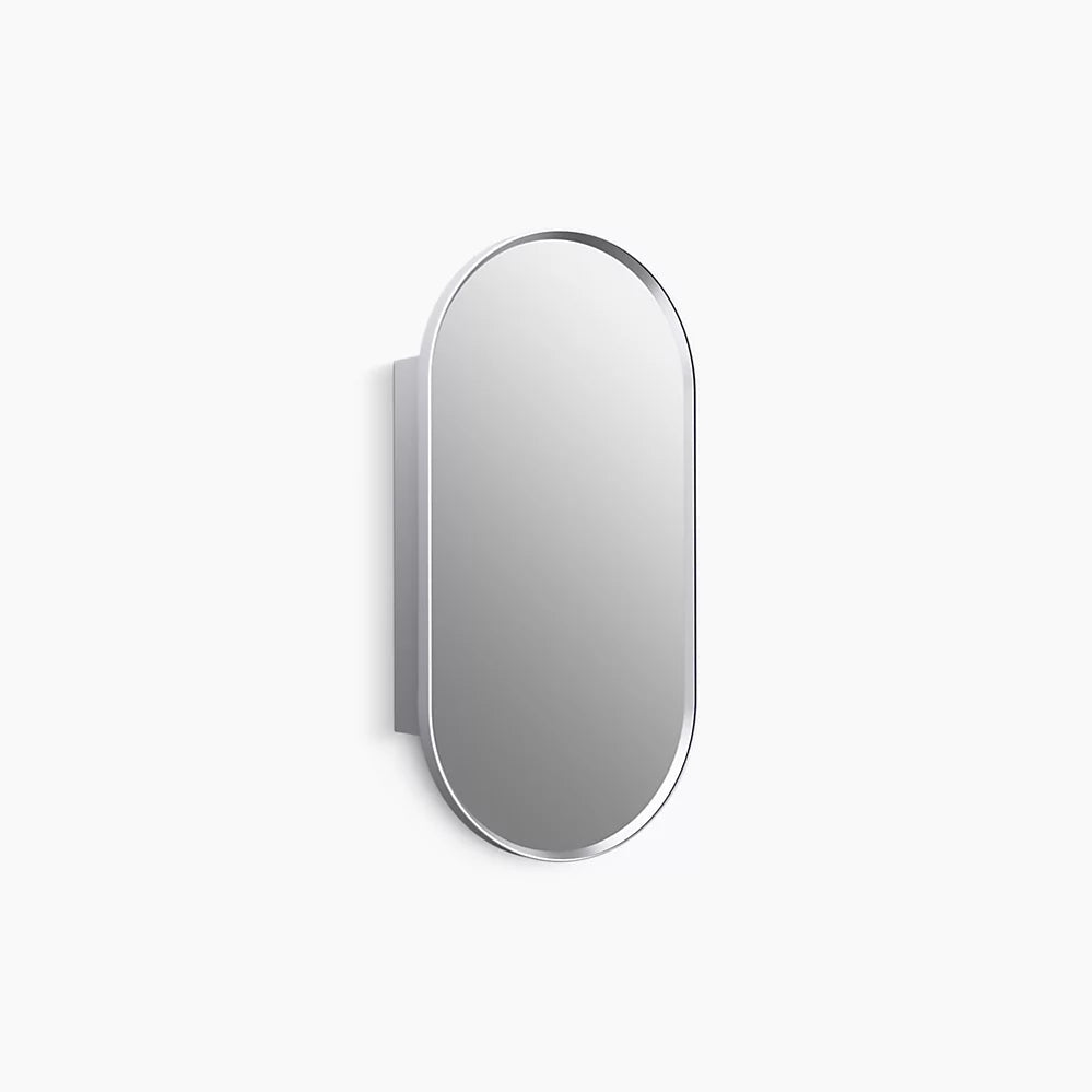 Kohler Verdera 15" x 30" capsule framed medicine cabinet K-35573-CPL - Plumbing Market