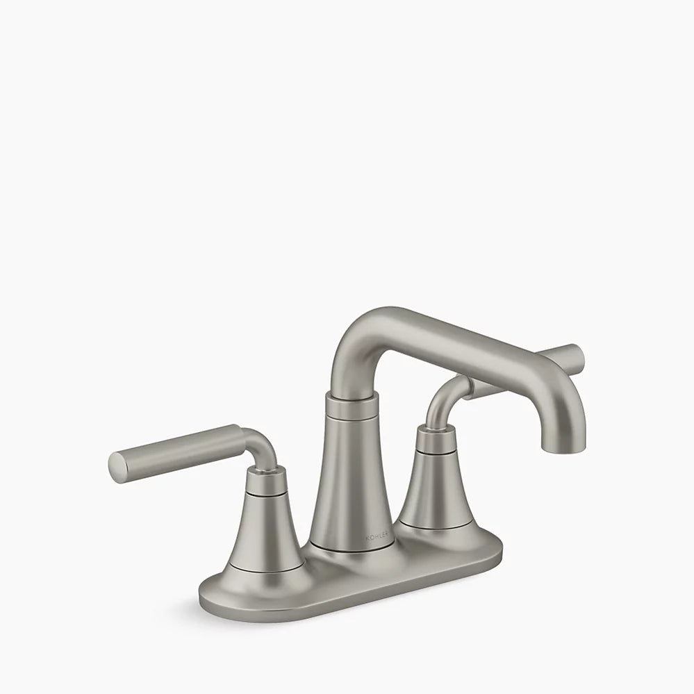 Kohler Tone Centerset bathroom sink faucet, 1.2 gpm K-27414-4-BN - Plumbing Market