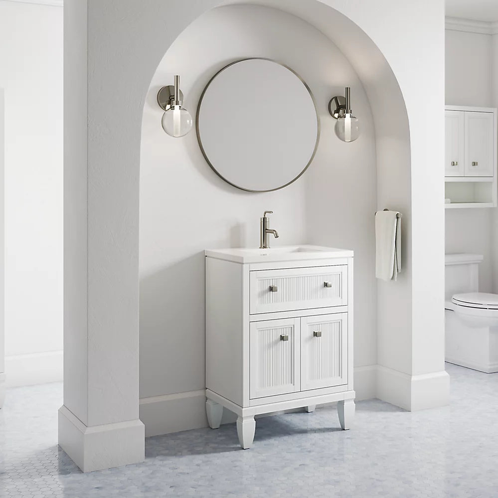 Kohler Hearthaven 24" x 28" wall cabinet K-33541-ASB-1WX - Plumbing Market