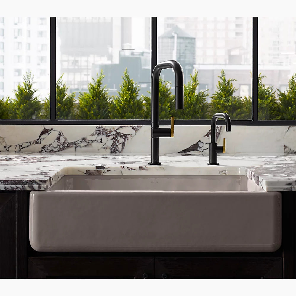 Kohler Components Touchless pull-down kitchen sink faucet with two-function sprayhead K-28271-SN - Plumbing Market