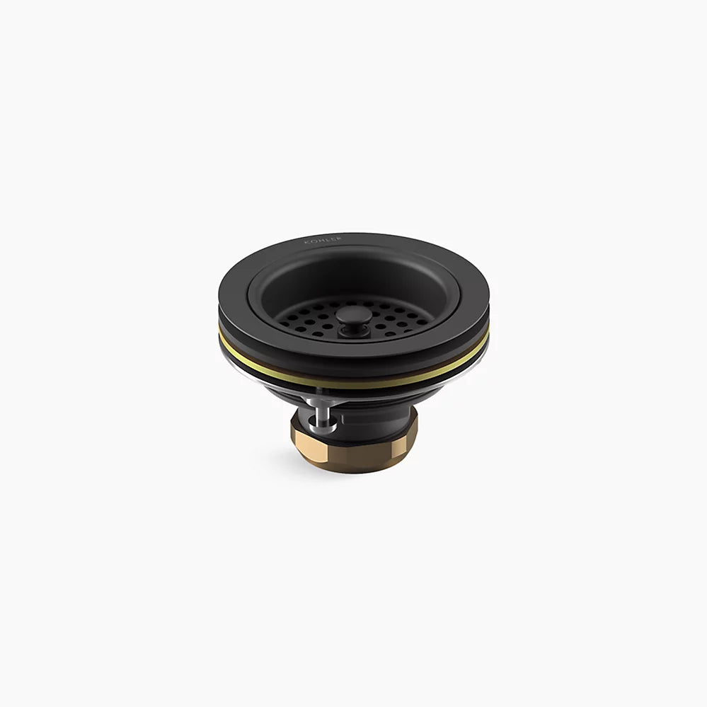 Kohler Duostrainer Sink drain and strainer basket, less tailpiece K-8799-BL - Plumbing Market