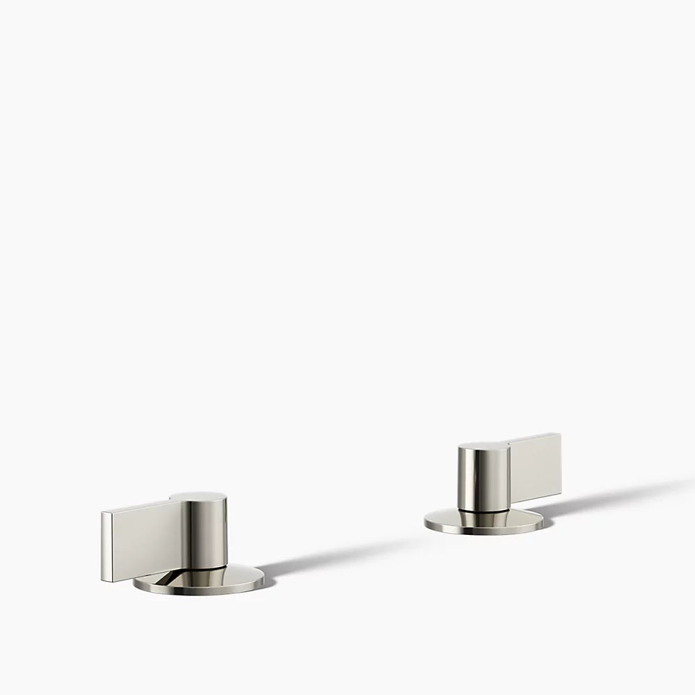 Kohler Components Lever bathroom sink faucet handles K-77974-4-SN - Plumbing Market