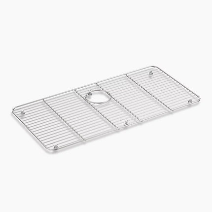 Kohler Iron/Tones Stainless steel sink rack, 28-7/16" x 14-3/16" for Iron/Tones kitchen sink K-8342-ST - Plumbing Market