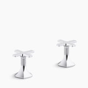 Kohler Occasion Bathroom Bath Cross Handles 27018-3-CP - Plumbing Market