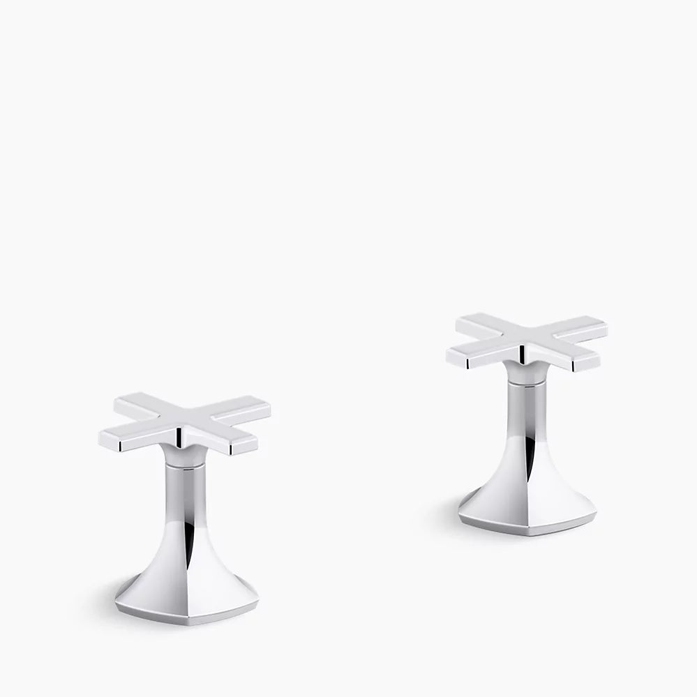 Kohler Occasion Bathroom Bath Cross Handles 27018-3-CP - Plumbing Market