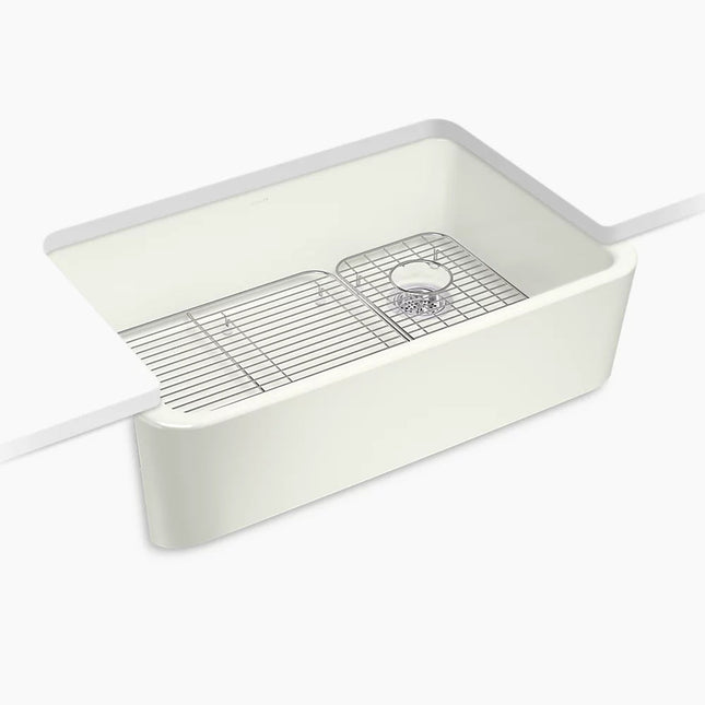 Kohler Ironridge 34" undermount single-bowl farmhouse kitchen sink K-24268-NY - Plumbing Market