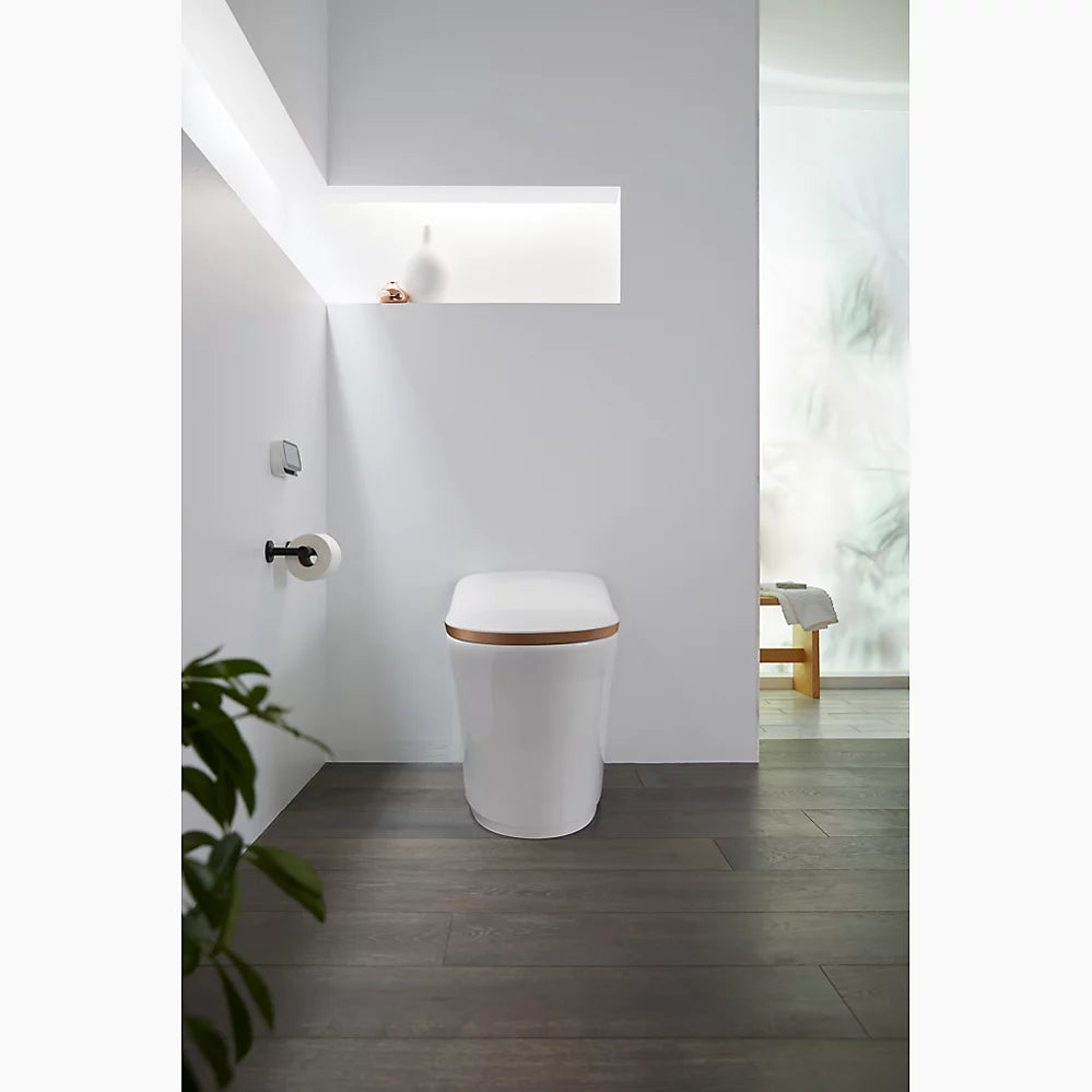 Kohler Eir One-piece elongated smart toilet, dual-flush K-77795-0SG - Plumbing Market