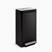 Kohler 8-gallon loft stainless steel step trash can K-20941-BST - Plumbing Market
