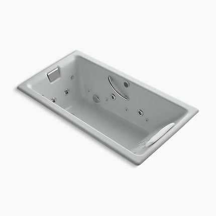 Kohler Tea-for-Two 66" x 36" drop-in Effervescence whirlpool bath K-856-V-95 - Plumbing Market