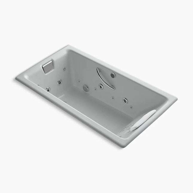 Kohler Tea-for-Two 66" x 36" drop-in Effervescence whirlpool bath K-856-V-95 - Plumbing Market