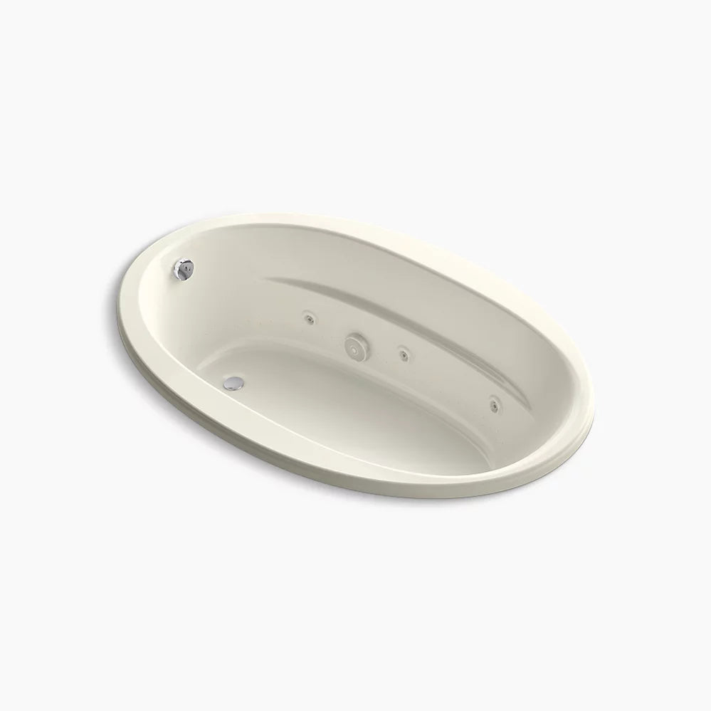 Kohler Sunward 66" x 42" drop-in whirlpool bath K-6347-CB-96 - Plumbing Market